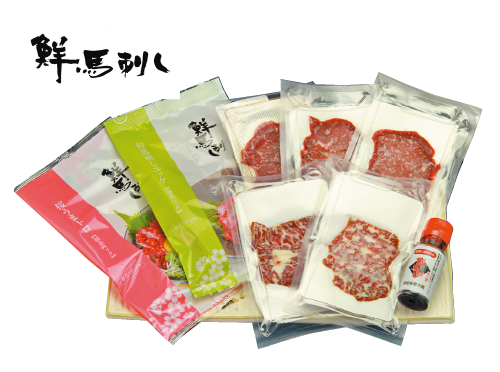 ＜千興ファーム＞鮮馬刺しバラエティ5種セット