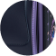 ネイビー/パールパープル