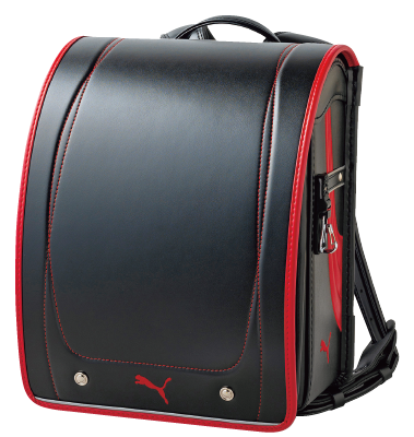 プーマ スピード ブラック/カーマインレッド