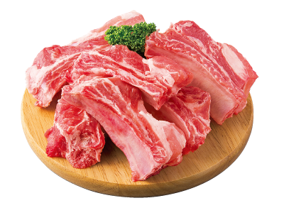 国産豚骨付きスペアリブ