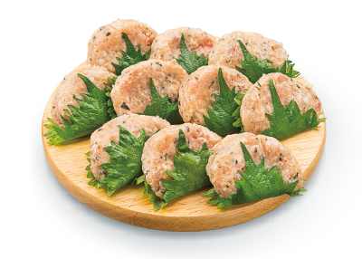 あら挽き 鶏つくね焼用〈軟骨・大葉入り〉