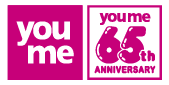 youme 65周年ロゴ