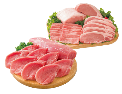 国産豚ロース・ヒレ各種