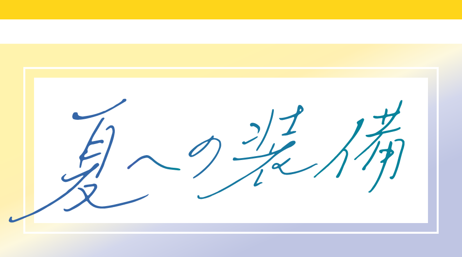 夏への装備