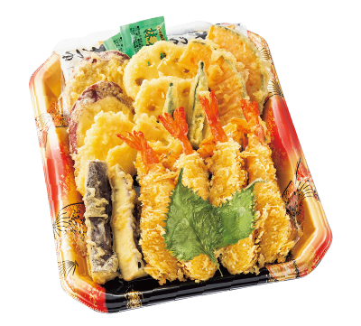 夏の天ぷら 盛合わせ