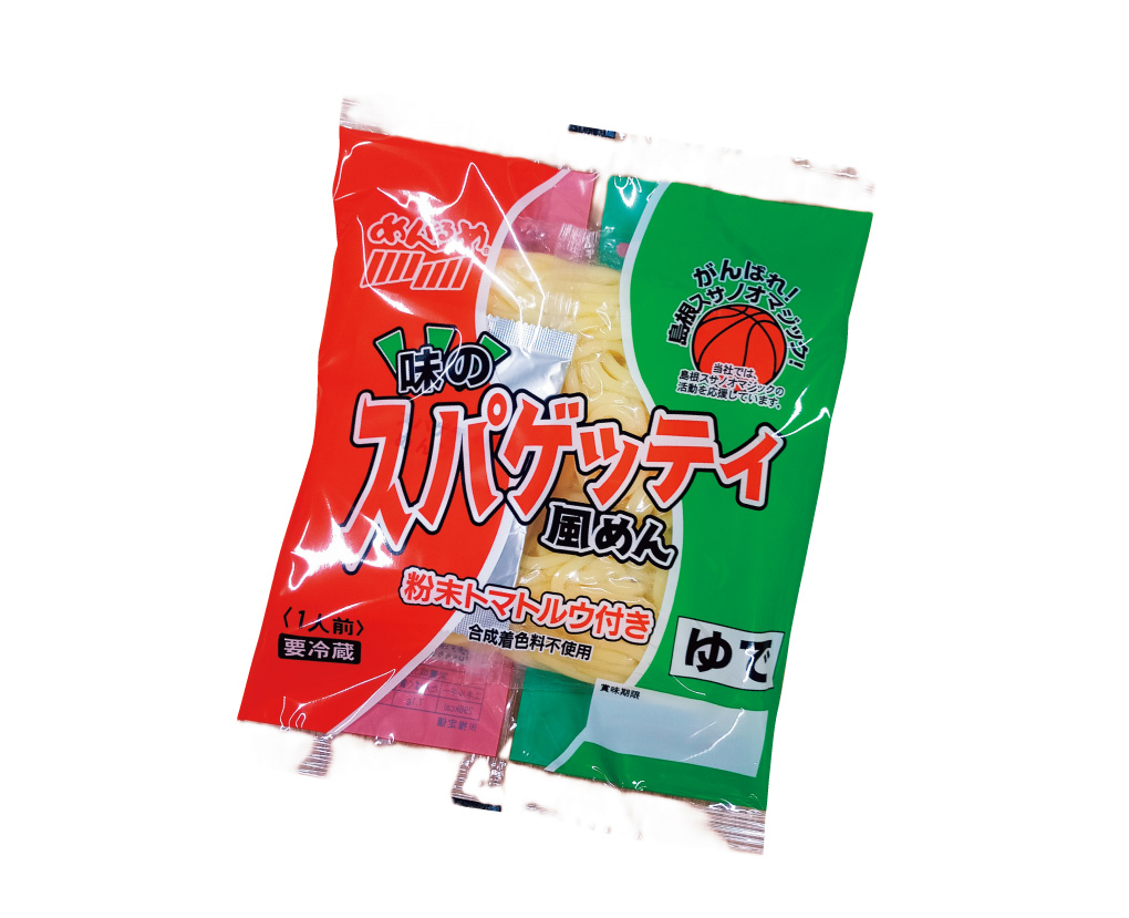 味のスパゲッティ風めん