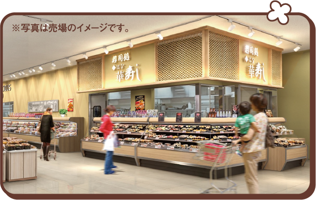 食品売場イメージ