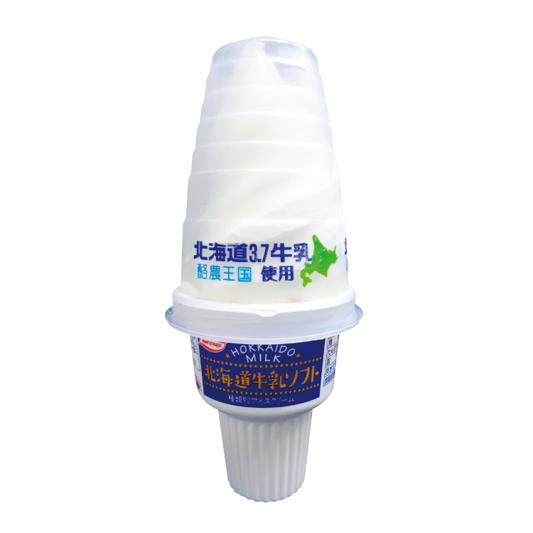 丸永製菓北海道牛乳ソフト
