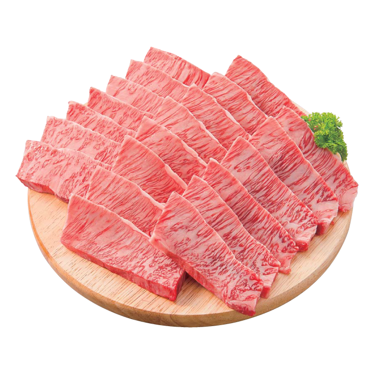 国産黒毛和牛5等級 国産和牛カルビ焼肉用(三角バラ)