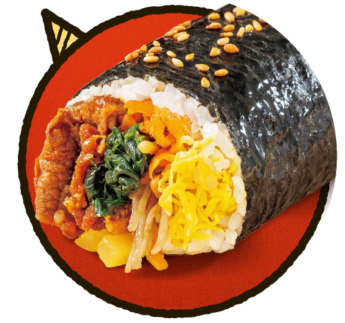 韓国風キンパ巻