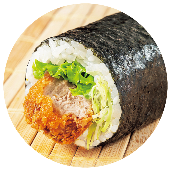 国産豚ひれかつの万福巻