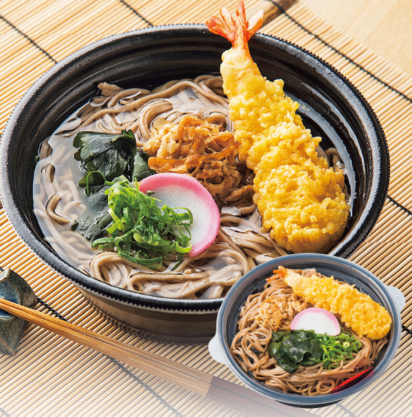 レンジ専用 節分海老天そば