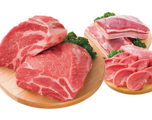 国産豚肩ロース・バラ・ヒレブロック