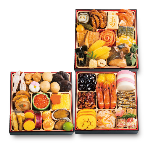 京料理「花かがみ」 和風おせち料理 三段重