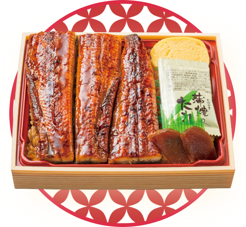 上うなぎ蒲焼き重(九州産うなぎ蒲焼き使用)