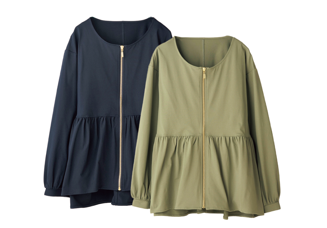 ペプラムジャケット
