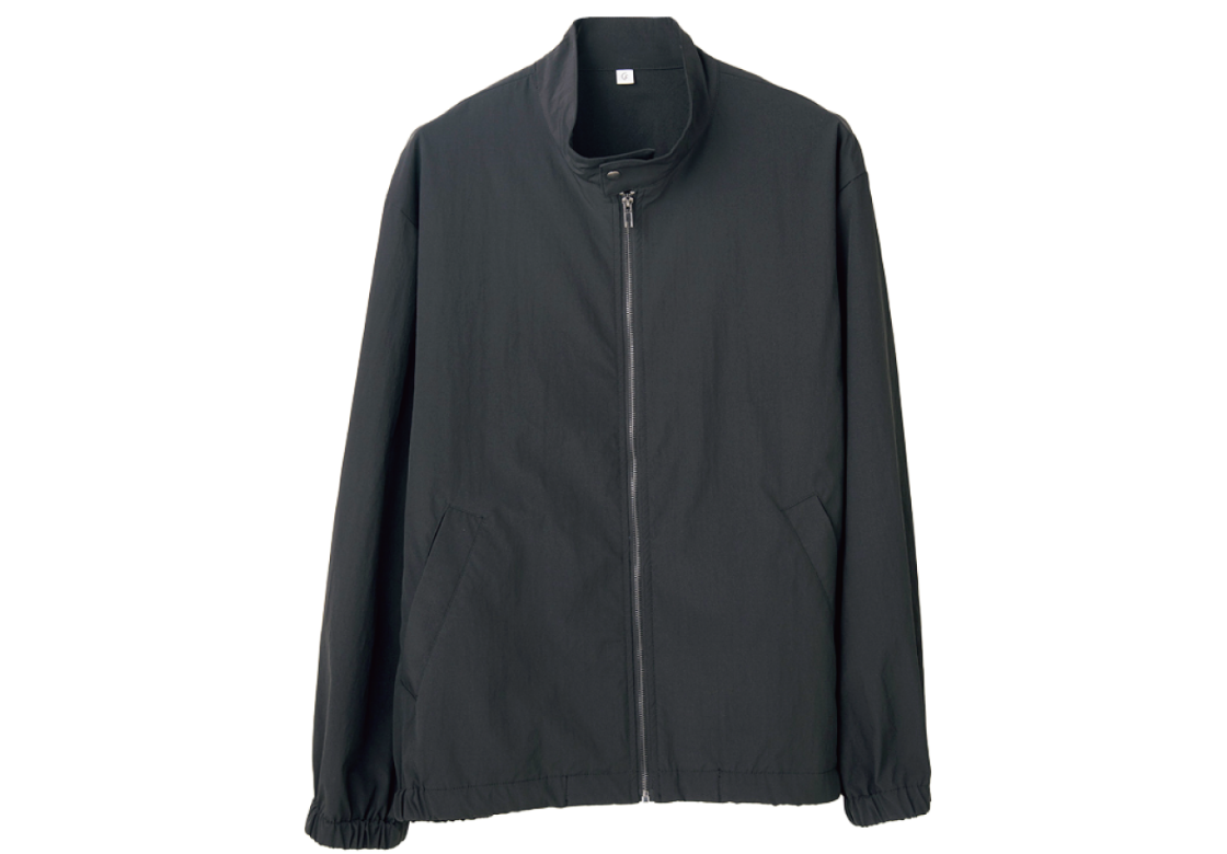 スタンド衿ブルゾン