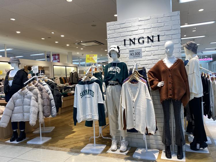 Ingni イング ファッション ショップ一覧 ゆめタウン夢彩都 イズミ ゆめタウン公式サイト 長崎県長崎市