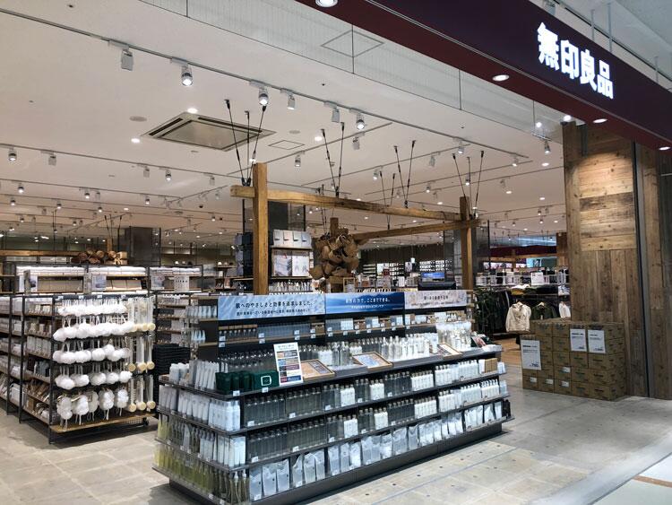 無印良品　店内のイメージ写真