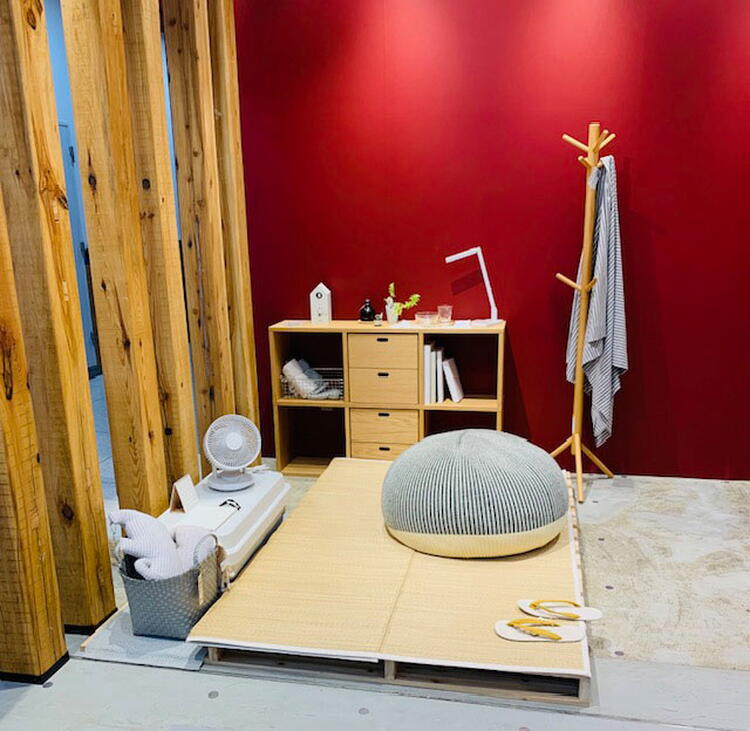 無印良品　日用品コーナーの写真