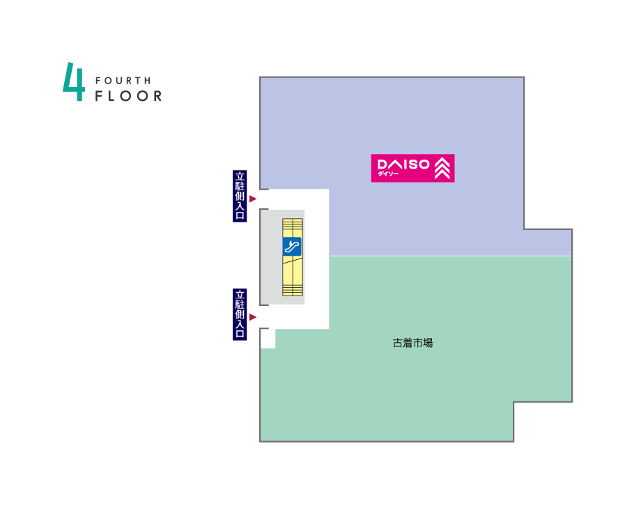 4f フロアガイド ゆめタウン防府 イズミ ゆめタウン公式サイト 山口県防府市