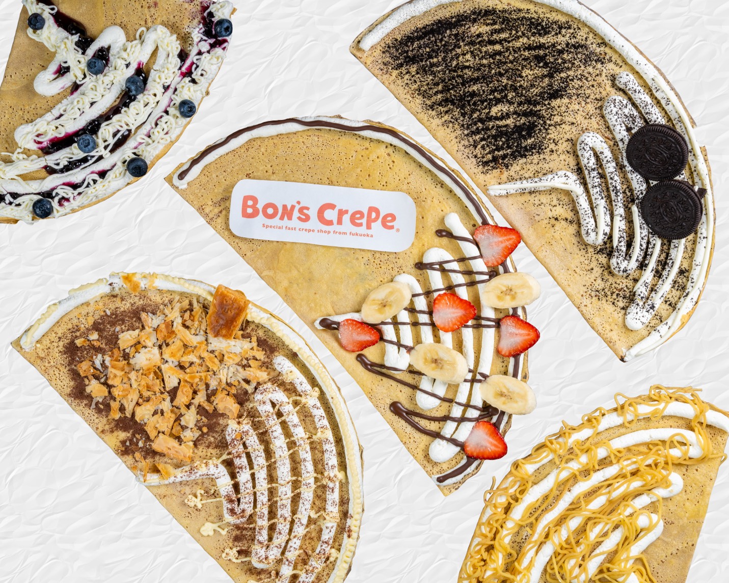 ボンズクレープのクレープ ボンズクレープ ショップニュース ゆめタウン下松 イズミ ゆめタウン公式サイト 山口県下松市