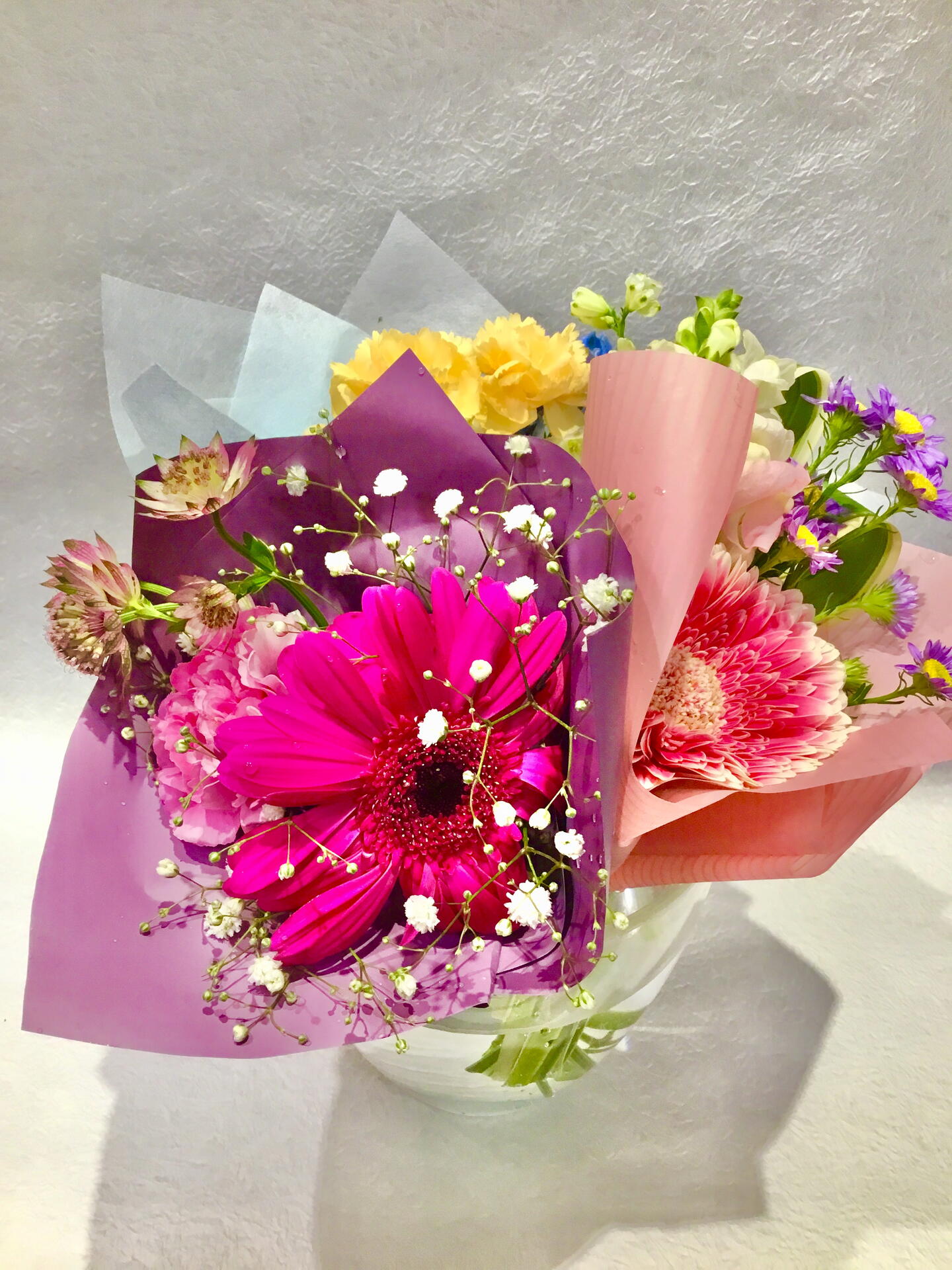 【ミユタン様 花束3種】 花束 ミディアムスタイル M (ロザベル) | フラワーギフト・プレゼント