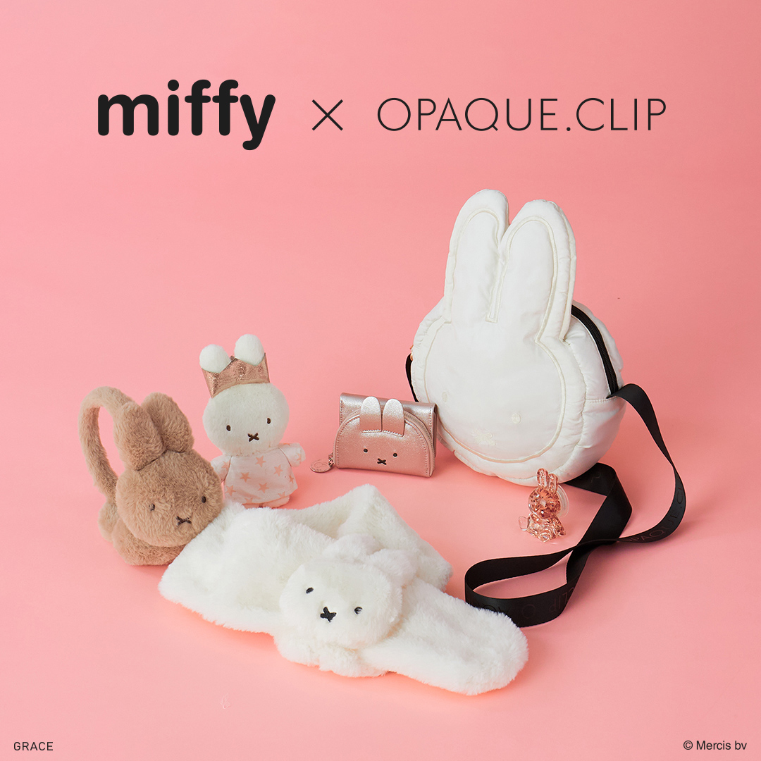miffy × OPAQUE.CLIP】コラボレーションアイテム｜OPAQUE.CLIP
