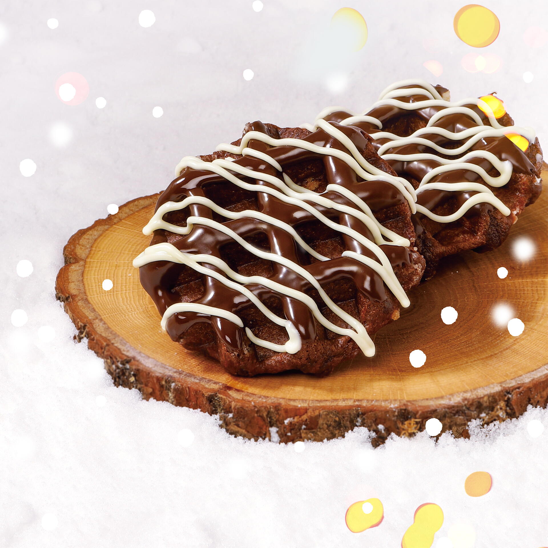 12月限定ワッフル「ショコラマーブル」販売！！｜マネケン｜ショップ