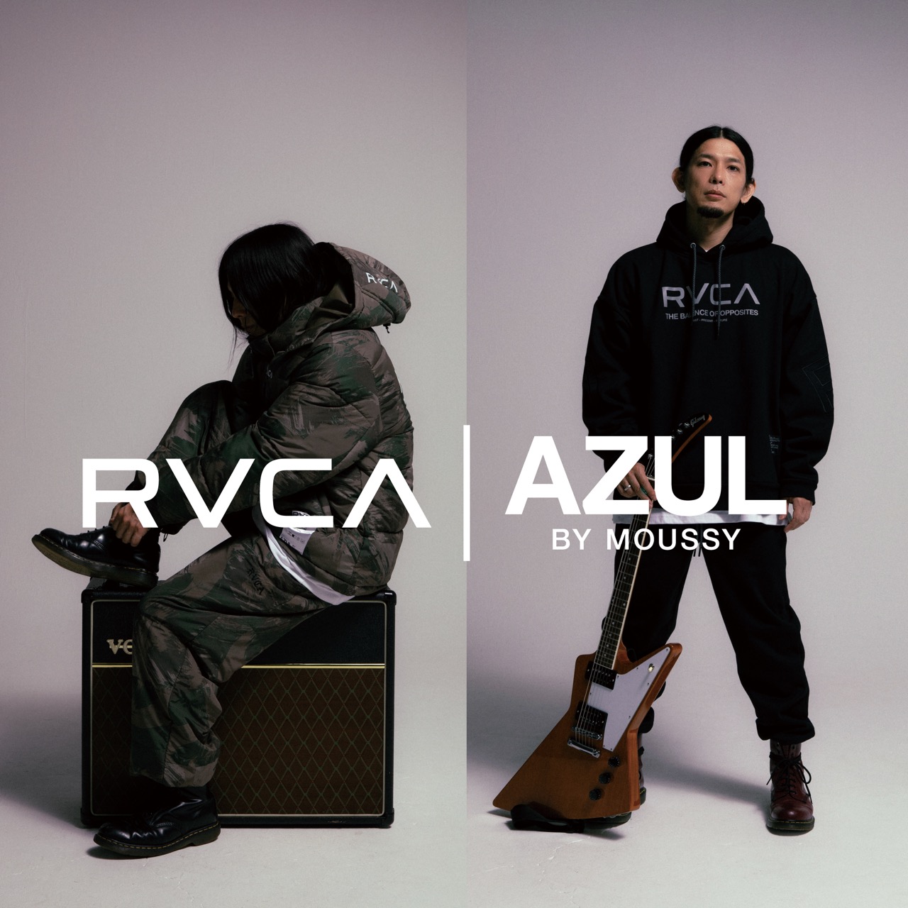 AZUL BY MOUSSYが「RVCA（ルーカ）」との冬のコラボレーションアイテム