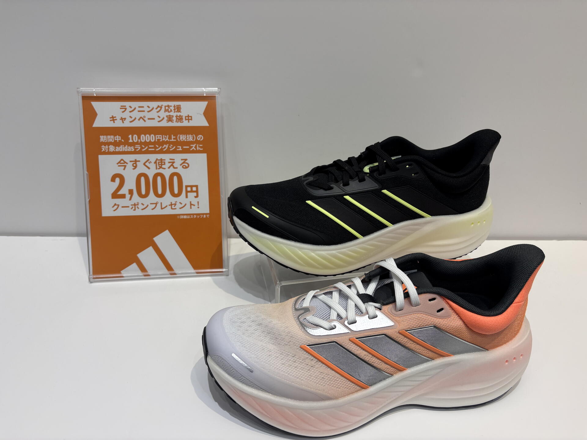 ADIDAS☆ CUSHION NOVA｜ABCマート｜ショップニュース｜ゆめタウン行橋