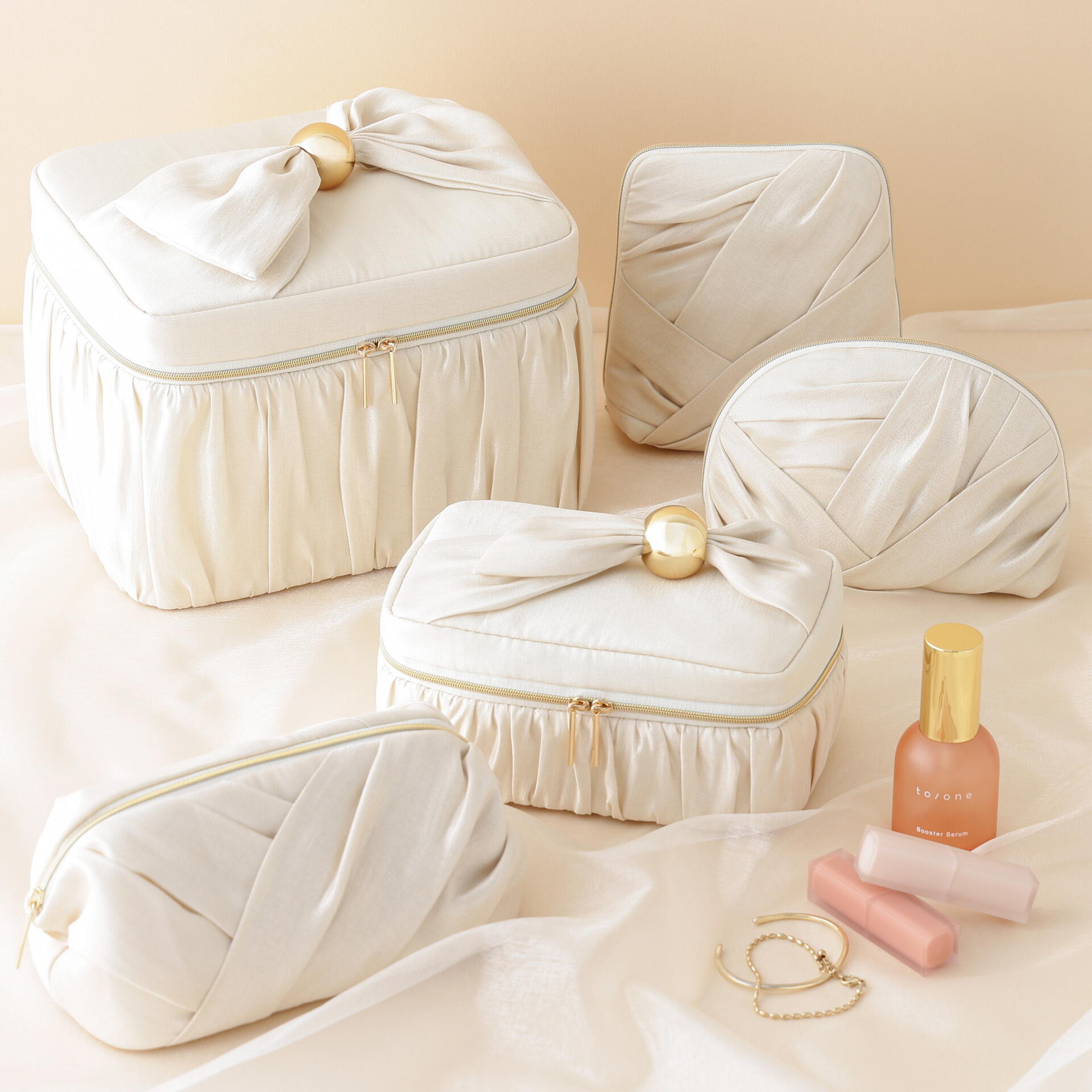 ラ プレリー ポーチ＆サンプル6点セット 新品 エレガントなポーチシリーズ｜フランフラン｜ショップニュース