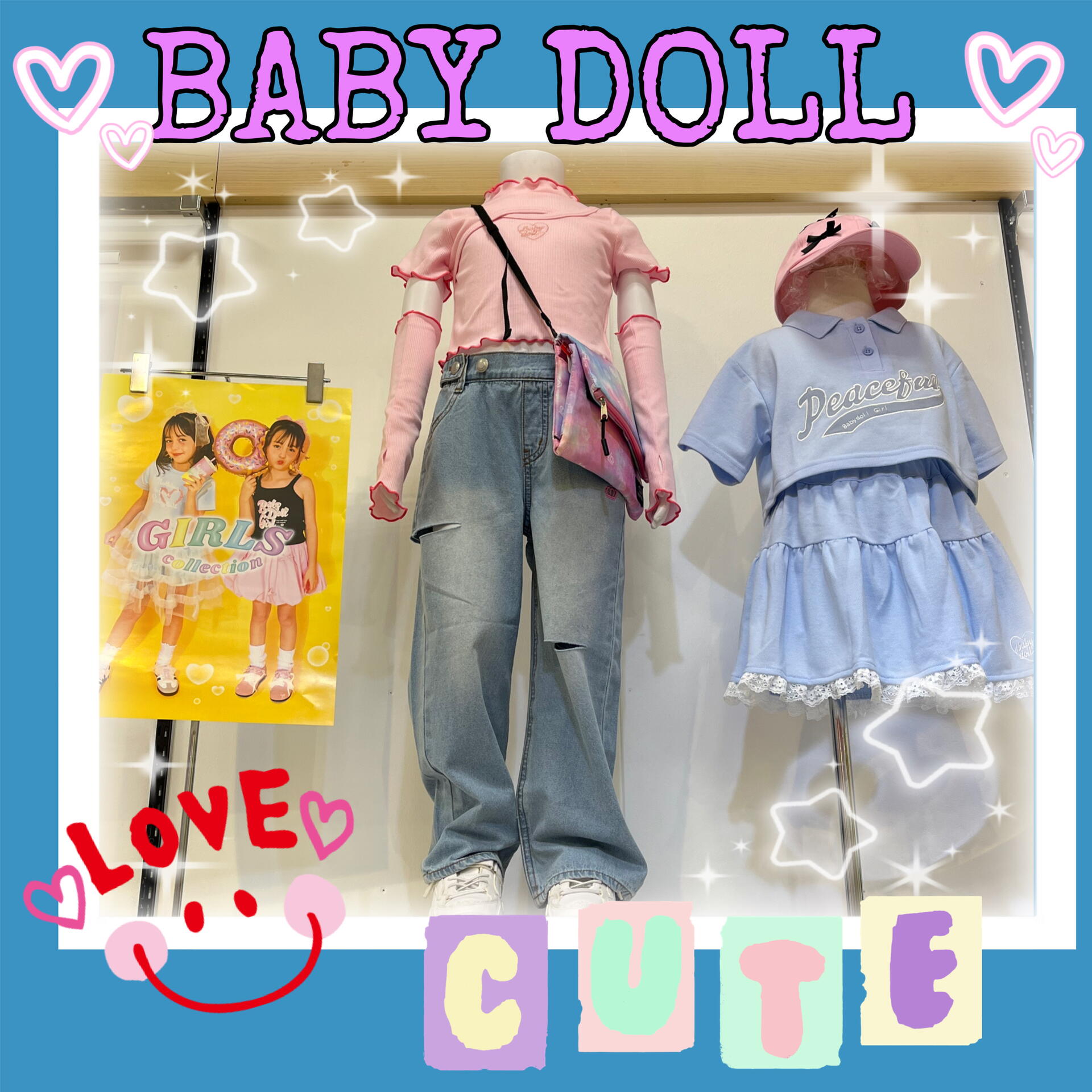 ☆GiRL新作×BABYDOLL☆｜ベビードール｜ショップニュース｜ゆめタウン