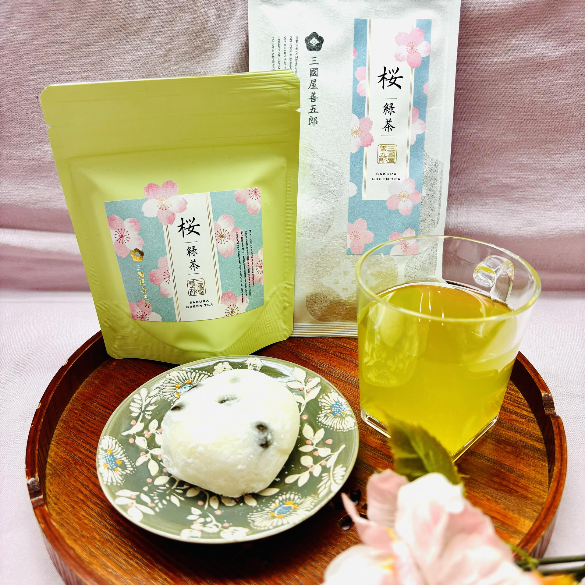 桜の緑茶のご紹介＊｜三國屋善五郎｜ショップニュース｜ゆめタウン広島