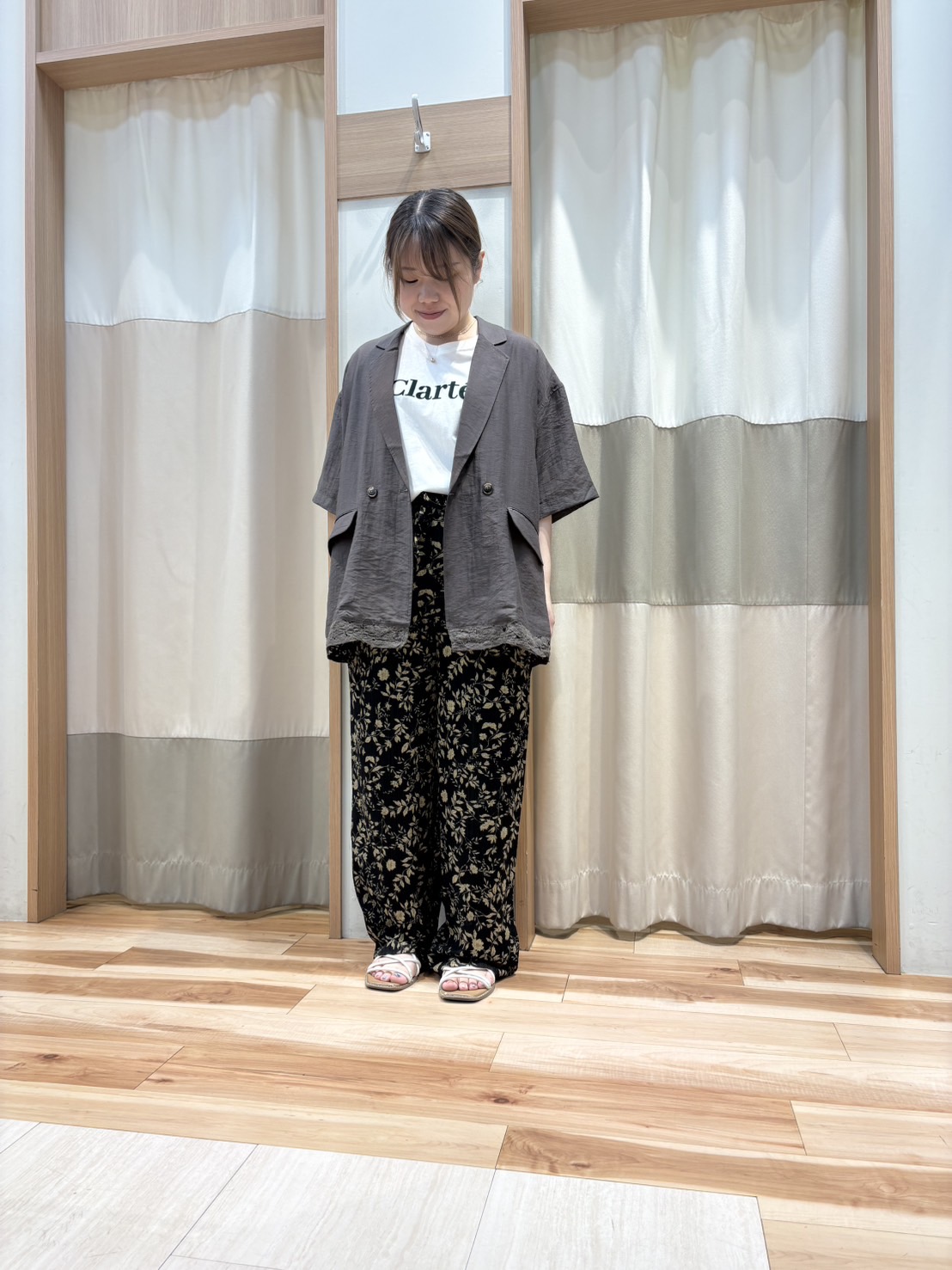 裾レース5分袖ジャケットのご紹介♪｜SM2 keittio(サマンサモスモス