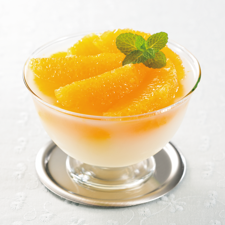 オレンジ乳酸菌ゼリー