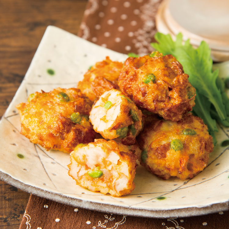 さつま揚げとえびのしんじょ