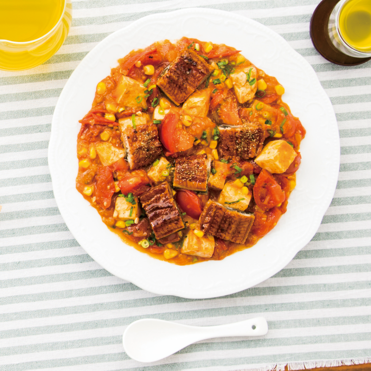 うなぎの麻婆豆腐