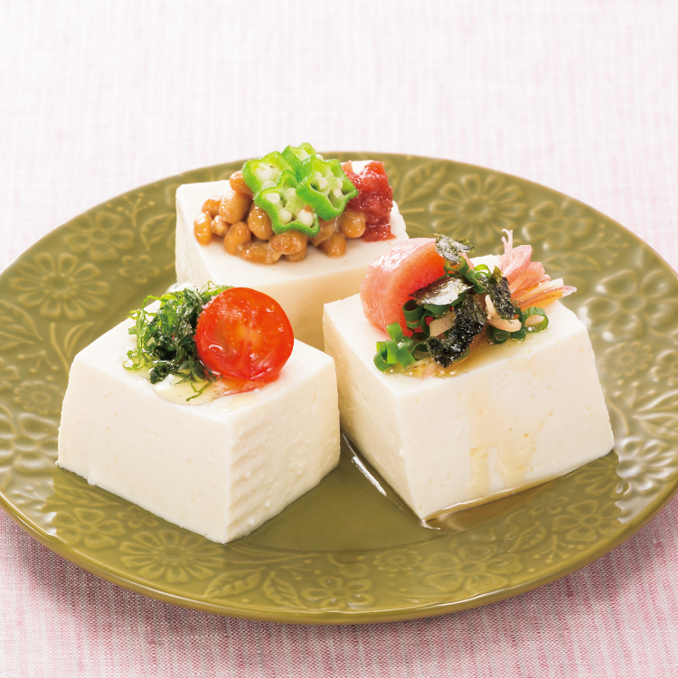 いろいろ冷ややっこ