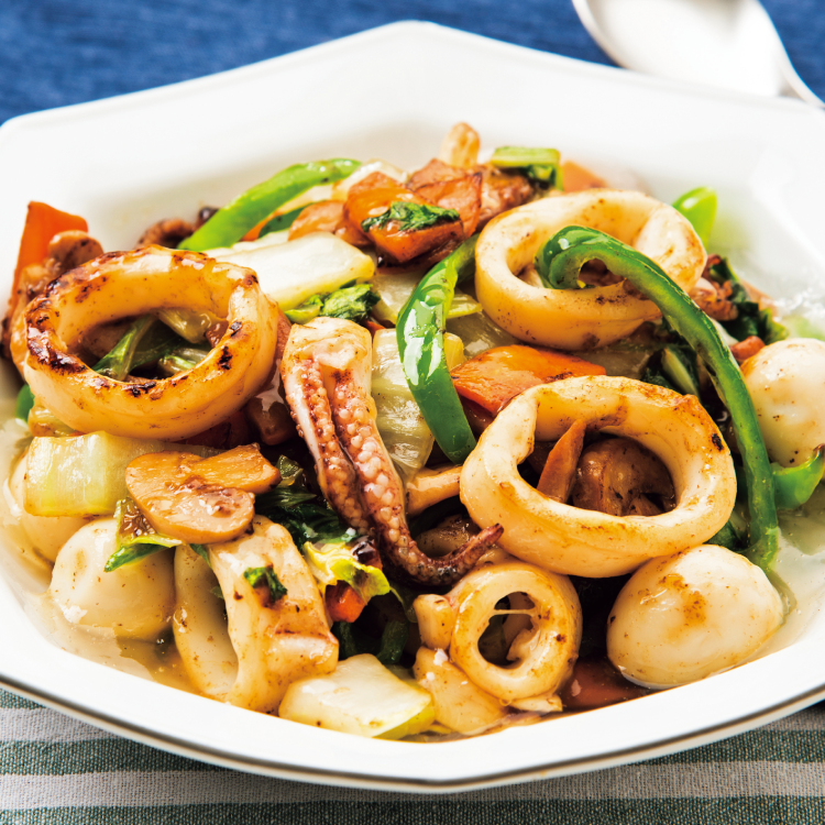 いかたっぷり！八宝菜