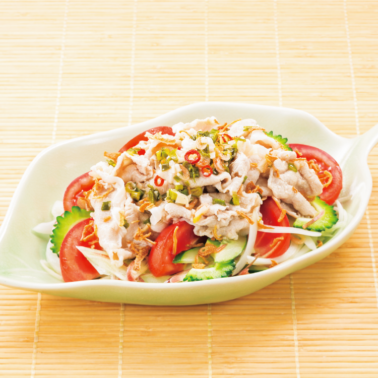 エスニック風豚しゃぶ