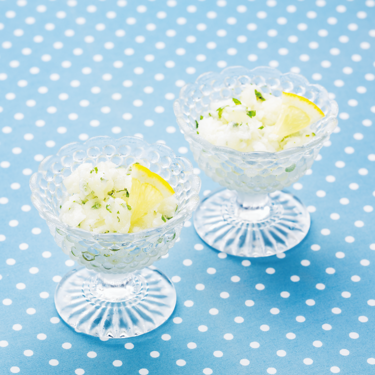 レモンミントシャーベット