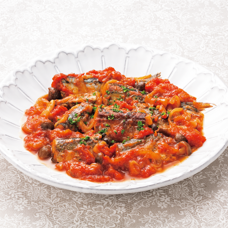 さんまのトマト煮