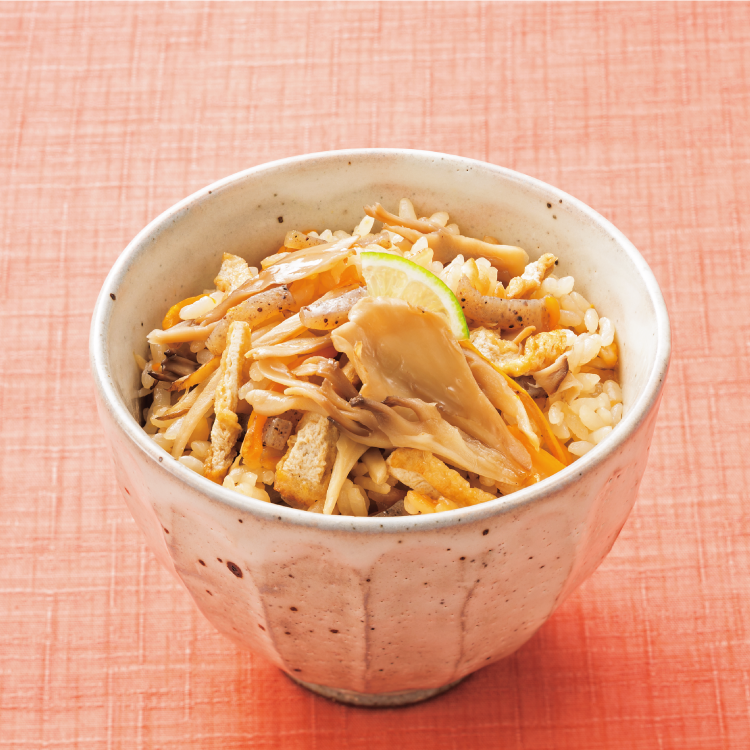 焼きまいたけの炊き込みご飯