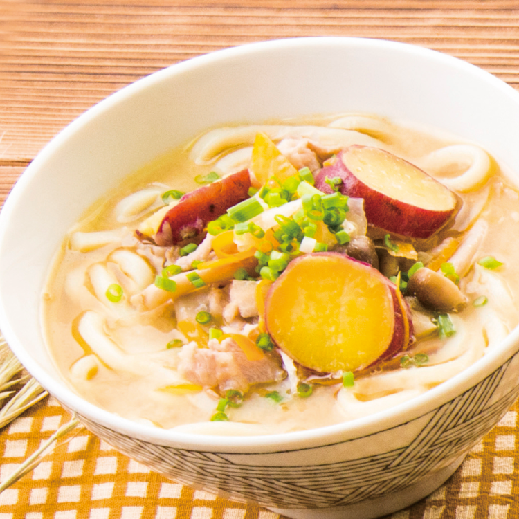 さつまいものうどん