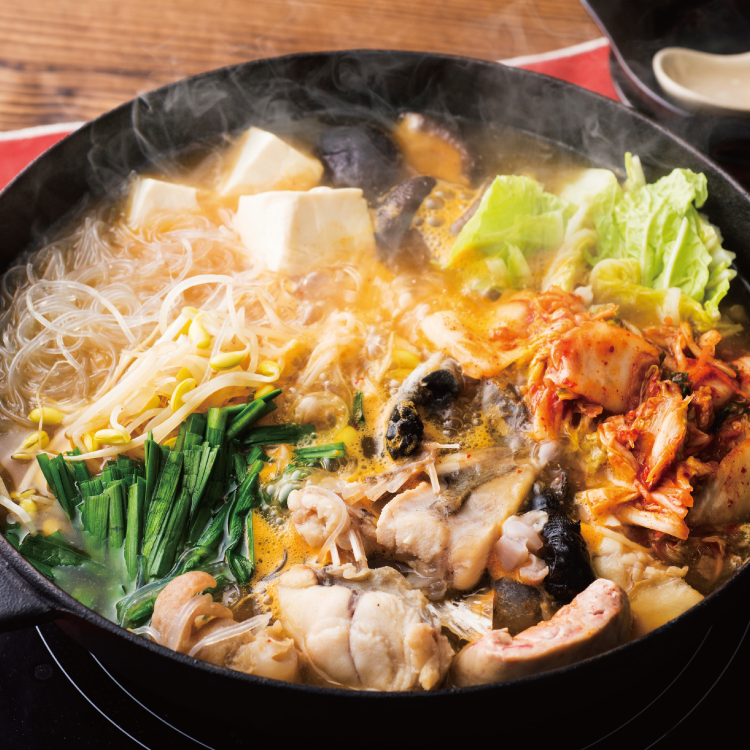 あんこうのキムチ鍋