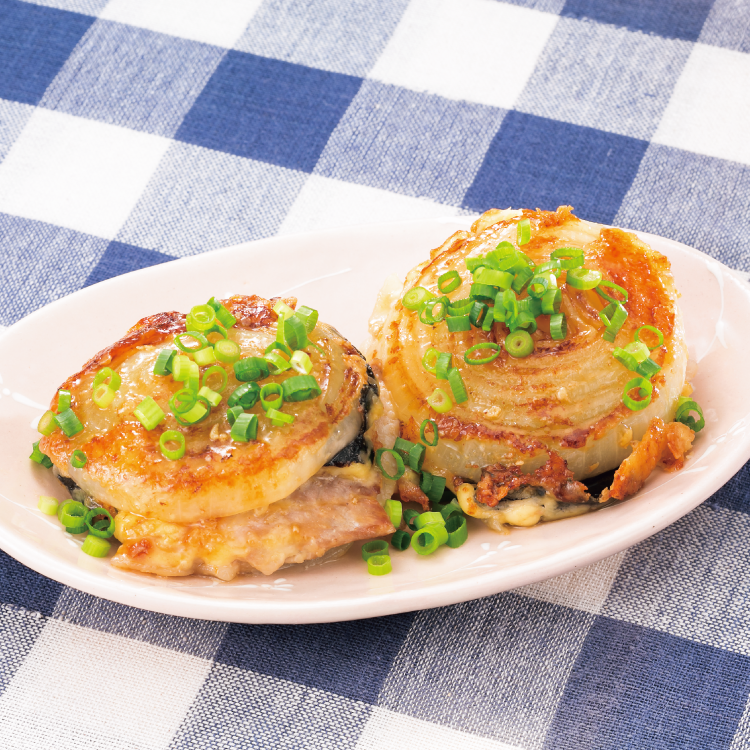 新たまねぎのサンド焼き