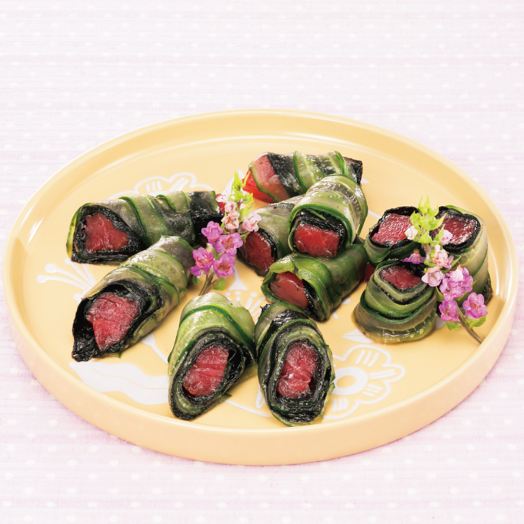 マグロの巻き巻ききゅうり