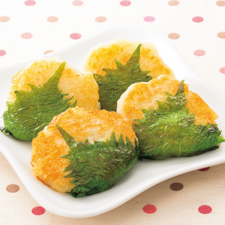 大葉香るチーズじゃが餅