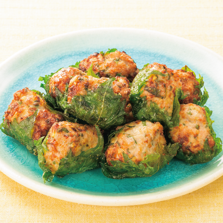 カツオの香味揚げつくね